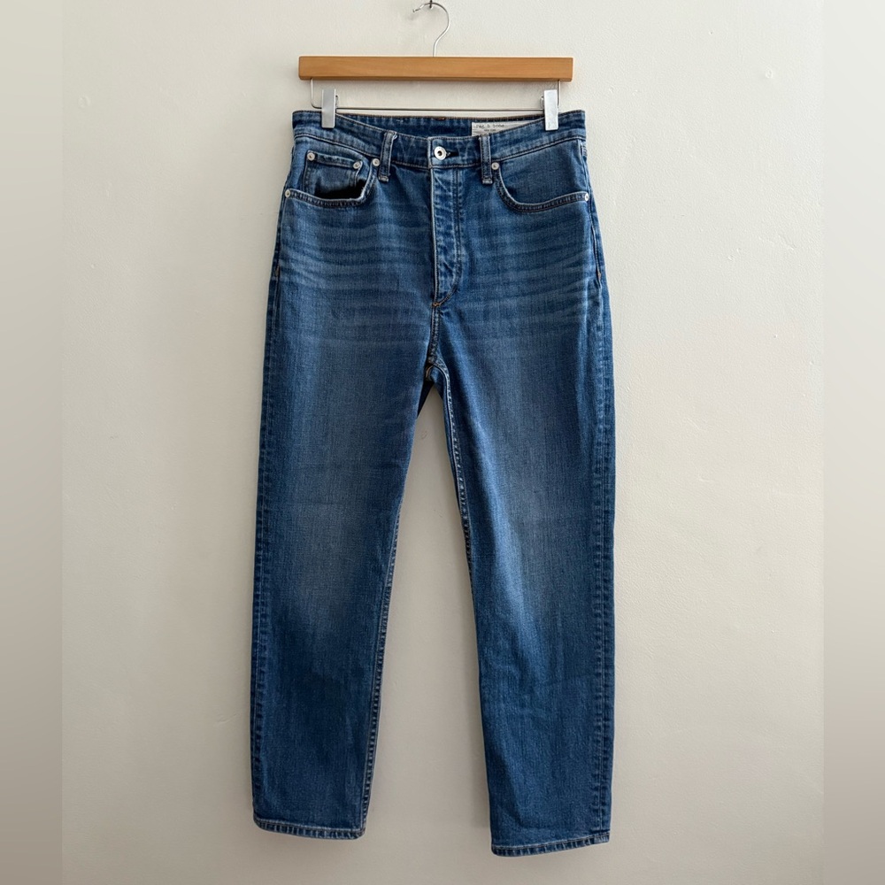 Rag & Bone Nina High Waist Ankle Cigarette Jeans, Size 29 - Picture 2 of 16